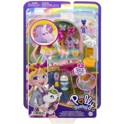 Mattel Polly Pocket Pidi svět do kapsy Čajový dýchánek jednorožců