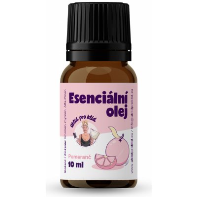 Úklid pro klid Esenciální olej Pomeranč 10 ml – Zboží Dáma