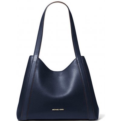 Michael Kors kožená kabelka Rosemary large modrá – Hledejceny.cz