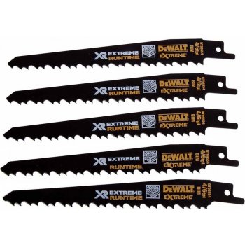 DeWalt DT99554 - Sada pilových listů pro mečové pily na dřevo (5ks)