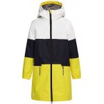 Huppa Hanka Dívčí nepromokavý kabát white/yellow – Sleviste.cz