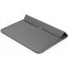 Brašna na notebook SES 2v1 Pouzdro s magnetem a stojánkem z ekokůže pro Apple MacBook Air 15,3" (2023, M2) - šedé 12856