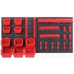 KISTENBERG Závěsný panel s 10 boxy a 22 držáky na nářadí ORDERLINE 800x165x400 – Zboží Mobilmania