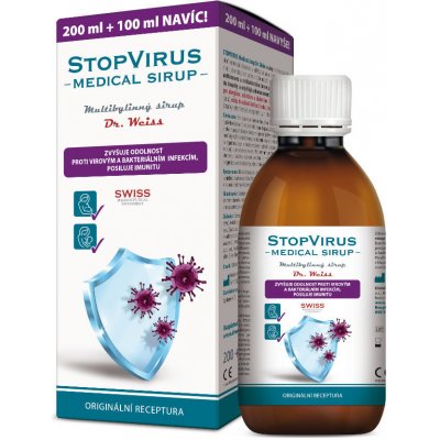 Dr. Weiss STOPVIRUS Medical sirup 300 ml