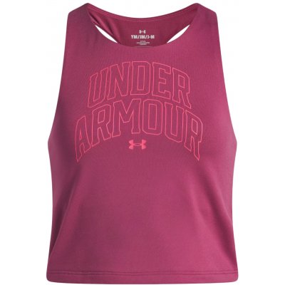 Under Armour Ua Motion Branded Tank 6006029-659 červená – Zboží Dáma