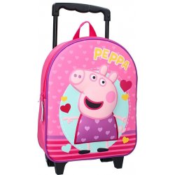 Vadobag na kolečkách Prasátko Peppa Together růžový