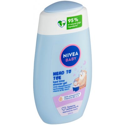 NIVEA Baby Head to Toe Shower Bed Time 200 ml – Zbozi.Blesk.cz