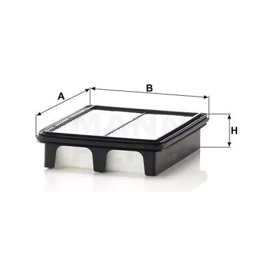 MANN FILTER Vzduchový filtr C 23 018 – Hledejceny.cz
