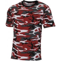 Tričko US T Shirt Streetstyle redcamo