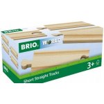 Brio Krátké koleje rovné 108 mm 4 ks 33334 – Zboží Dáma