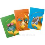 Pokémon TCG Charizard, Blastoise, Venusaur A4 desky 3 ks – Zboží Mobilmania