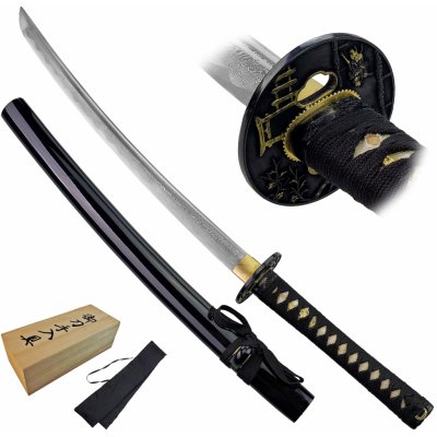 Chladné Zbraně Samurajské damaškové wakizashi "DAMASCUS SAMURAI" – Zboží Mobilmania