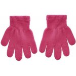 Be Snazzy Dětské pletené prstové rukavice Fuchsia – Zboží Dáma