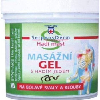 Serpensderm masážní gel s hadím jedem 250 ml