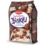 Emco Biskiti čokoládové s lupínky 350 g – Zboží Dáma
