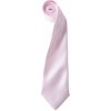 Kravata Premier Saténová kravata Colours růžová