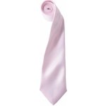 Premier Saténová kravata Colours růžová – Zboží Mobilmania