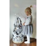 BabyDort MAXI pětipatrový plenkový dort neutral MÝVALÍ PARTA (video) – Hledejceny.cz