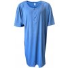Pánské pyžamo C-lemon pánská noční košile kr.rukáv sv.modrá