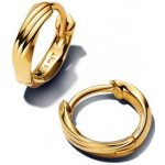 Pandora Kroucené malé kruhové náušnice Essence Shine 263871C00 – Sleviste.cz