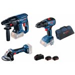 Bosch GBH 180-LI + GSR 18V-50 + GWS 180-LI 0.615.990.M32 – Zbozi.Blesk.cz