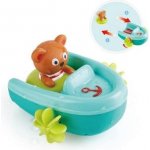 Hape Natahovací lodička s medvídkem – Zboží Mobilmania