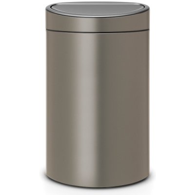 Brabantia Touch Bin Recycle 10 + 23 L platinová 117909