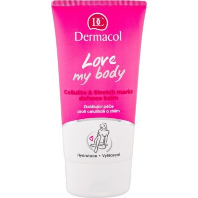 Dermacol Love My Body zkrášlující péče proti celulitidě a striím (Cellulite & Stretch Marks Defense Balm) 150 ml