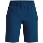 Under Armour Woven Graphic short modrá – Zboží Dáma
