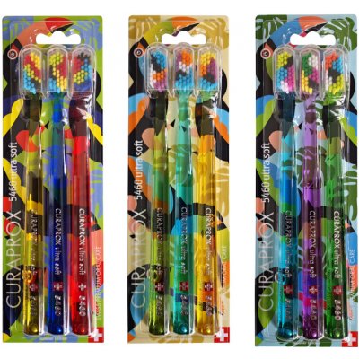Curaprox CS 5460 Summer Toucan Ultra soft 3 ks – Hledejceny.cz