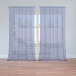 Sablio Záclony Fialově modrá: 2ks 150x250cm – Hledejceny.cz