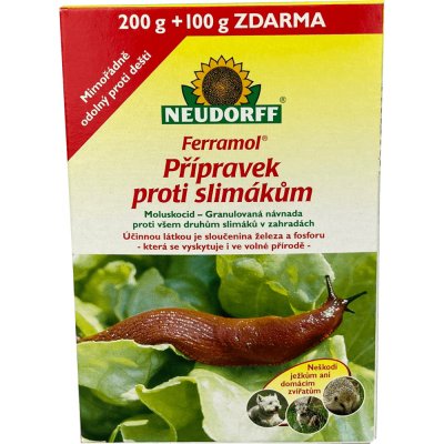 Neudorff Ferramol - přípravek proti slimákům 300 g – Sleviste.cz