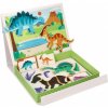 Magnetky pro děti Adam Toys Magnetická vkládačka puzzle Dinosaurus