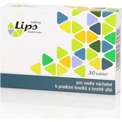 Pharmacy Laboratories S.C. Lips koutky a afty 30 tablet 1 tablet – Hledejceny.cz