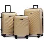 ROWEX Roseline 3v1 šampaňská 56x38x23 cm 66x45x26 cm 76x50x30 cm – Zbozi.Blesk.cz