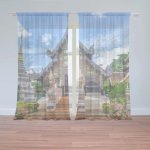 Záclony Chrám: 2 ks - 150x250 cm - Sablio – Hledejceny.cz