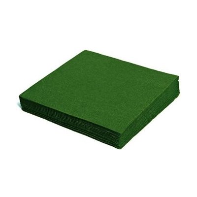 Sahm Ubrousek 2V tmavě zelený 250ks/bal 100010676 24x24cm – Zboží Dáma