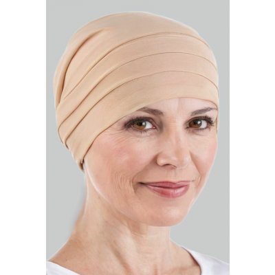 Aradesa dámský šátek na hlavu béžový – Sleviste.cz