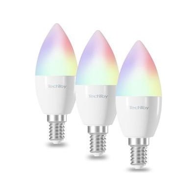 TechToy Smart Bulb RGB 4.5W E14 3pcs set