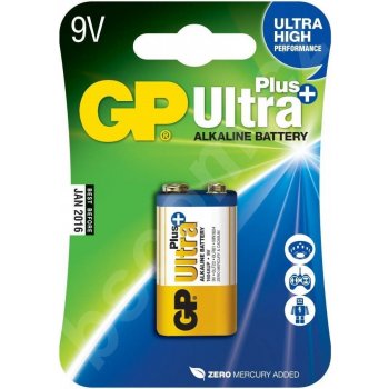 GP Ultra Plus Alkaline 9V 1ks 1017511000