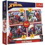 TREFL Hrdinný Spiderman 4v1 35,48,54,70 dílků – Zbozi.Blesk.cz