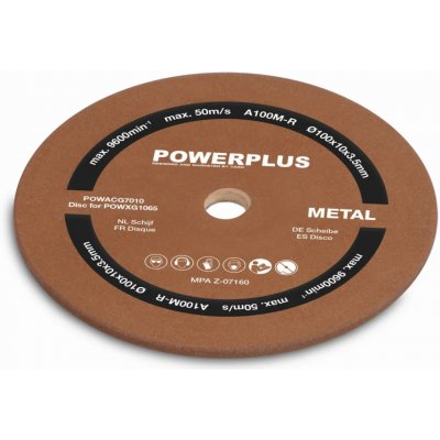 POWERPLUS POWACG7010 100x10x3,5 mm – Hledejceny.cz