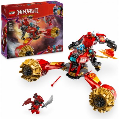 LEGO® NINJAGO® 71830 Kaiův bouřný jezdec a robot – Hledejceny.cz
