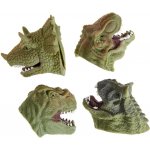 Rappa Dinosaurus hlava/prstová loutka 7,5x5 cm – Zboží Dáma