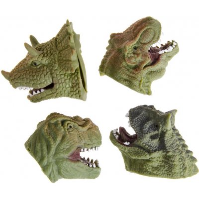 Rappa Dinosaurus hlava/prstová loutka 7,5x5 cm – Zboží Dáma