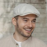 Krumlovanka letní lněná bekovka Krm-0009 béžová – Zboží Dáma