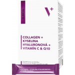 Clinical Collagen + kyselina Hyaluronová + vitamín C + Q10 8,8 g x 30 sáčků – Hledejceny.cz