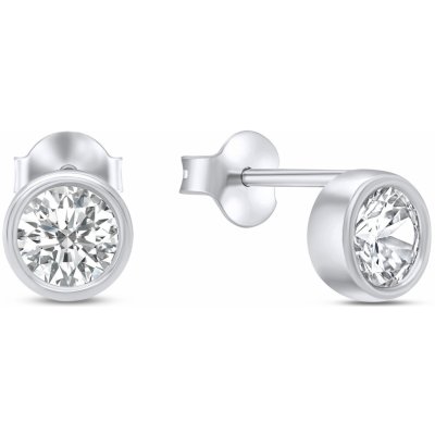 Brilio Silver Minimalistické stříbrné náušnice EA323W – Hledejceny.cz