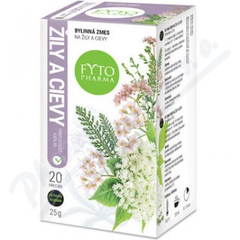 Fytopharma Bylinný čaj na křečové žíly 20 x 1.25 g