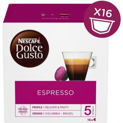 Nescafé Dolce Gusto Espresso kapslí 16 ks – Zboží Mobilmania